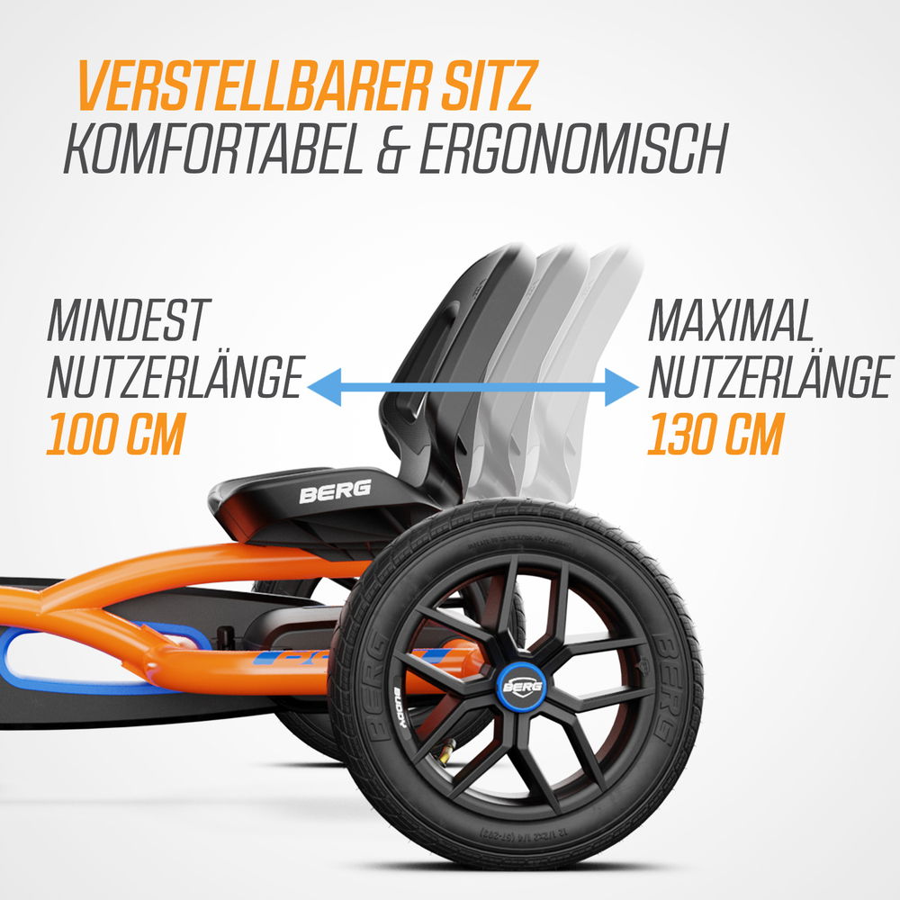 BERG Gokart Buddy B-Orange 2.0 (Facelift)